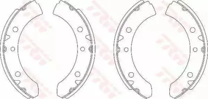 Комплект тормозных колодок TRW купить