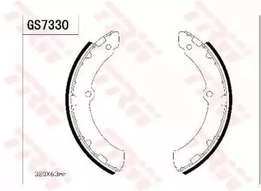 Комплект тормозных колодок TRW купить