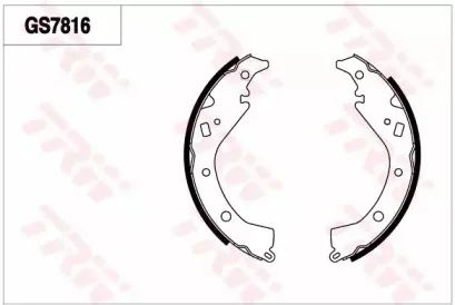 Комплект тормозных колодок TRW купить