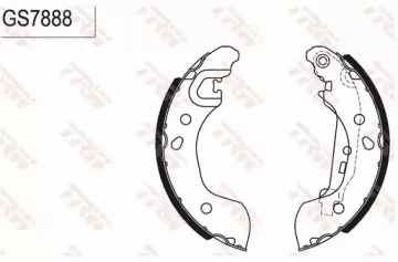 Комплект тормозных колодок TRW купить