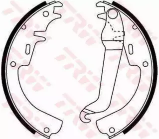 Комплект тормозных колодок TRW купить