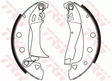 Комплект тормозных колодок TRW купить