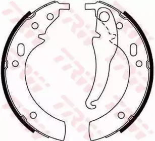 Комплект тормозных колодок TRW купить