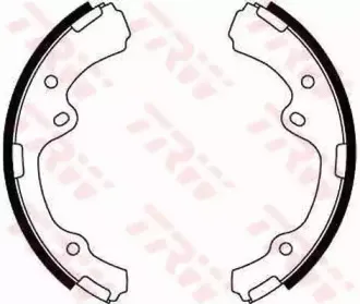 Комплект тормозных колодок TRW купить
