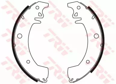 Комплект тормозных колодок TRW купить