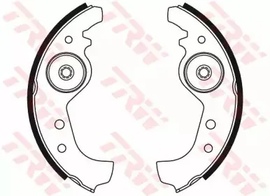 Комплект тормозных колодок TRW купить