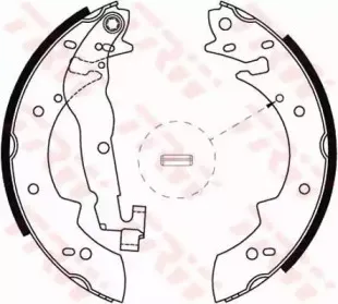 Комплект тормозных колодок TRW купить