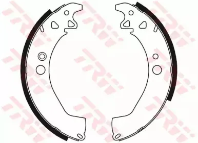 Комплект тормозных колодок TRW купить