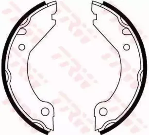 Комплект тормозных колодок, стояночная тормозная система TRW купить