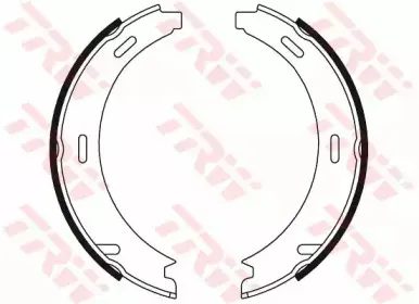 Комплект тормозных колодок, стояночная тормозная система TRW купить