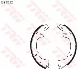 Комплект тормозных колодок TRW купить