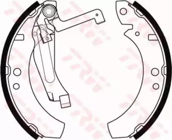 Комплект тормозных колодок TRW купить