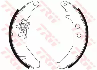 Комплект тормозных колодок TRW купить