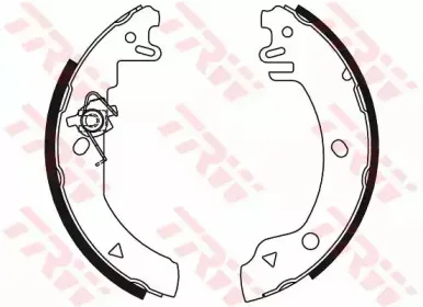 Комплект тормозных колодок TRW купить