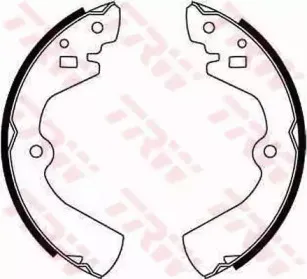 Комплект тормозных колодок TRW купить
