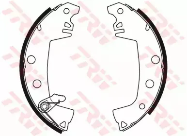 Комплект тормозных колодок TRW купить
