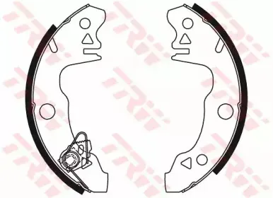 Комплект тормозных колодок TRW купить
