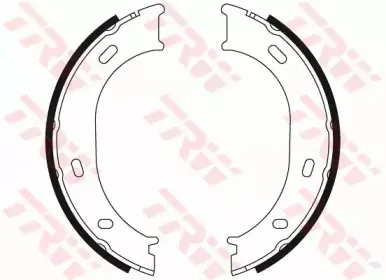 GS8433  TRW - Гальмівні колодки до барабанів TRW купить