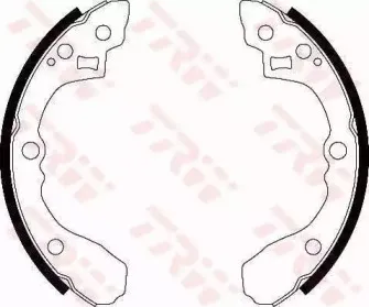 Комплект тормозных колодок TRW купить