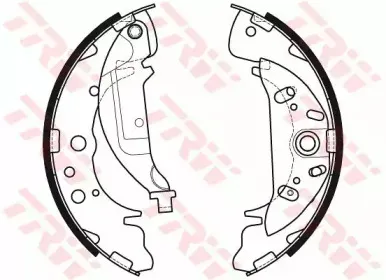 Комплект тормозных колодок TRW купить