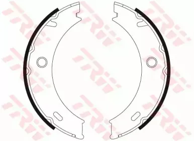 Комплект тормозных колодок, стояночная тормозная система TRW купить