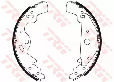 Колодки гальмівні барабанні (комплект 4 шт) TRW купить
