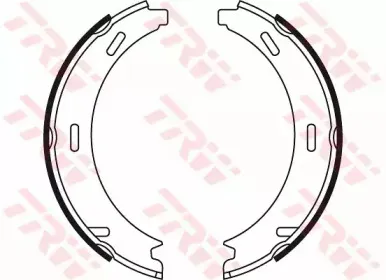 Комплект тормозных колодок, стояночная тормозная система TRW купить