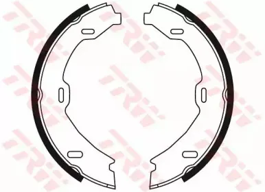 Комплект тормозных колодок, стояночная тормозная система TRW купить