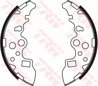 Комплект тормозных колодок TRW купить