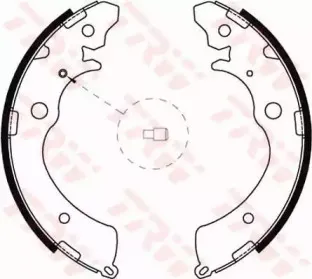 Комплект тормозных колодок TRW купить