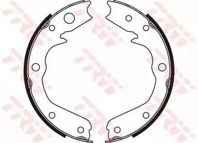 Комплект тормозных колодок, стояночная тормозная система TRW купить
