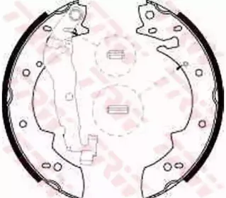 Комплект тормозных колодок TRW купить