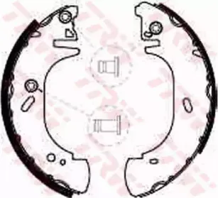 Комплект тормозных колодок TRW купить