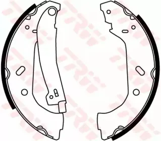 Комплект тормозных колодок TRW купить