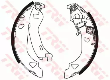 Комплект тормозных колодок TRW купить