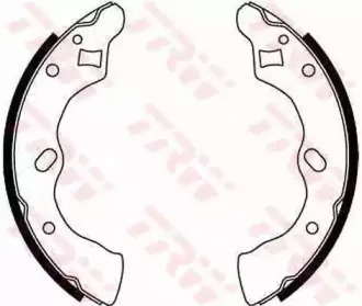 Комплект тормозных колодок TRW купить
