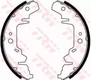Комплект тормозных колодок TRW купить