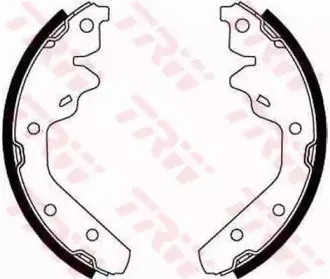 Комплект тормозных колодок TRW купить