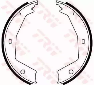 Комплект тормозных колодок, стояночная тормозная система TRW купить