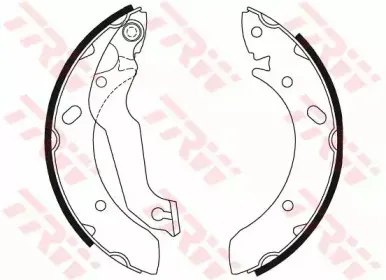 Комплект тормозных колодок TRW купить