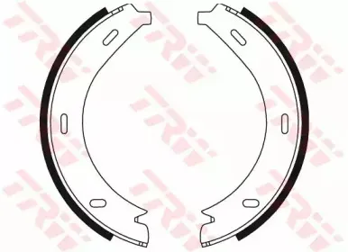 Комплект тормозных колодок, стояночная тормозная система TRW купить