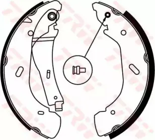Комплект тормозных колодок TRW купить