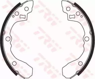 Комплект тормозных колодок TRW купить