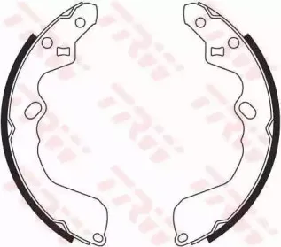 Комплект тормозных колодок TRW купить