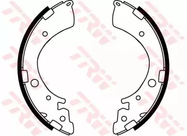 Комплект тормозных колодок TRW купить