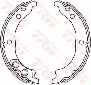 Комплект тормозных колодок, стояночная тормозная система TRW купить
