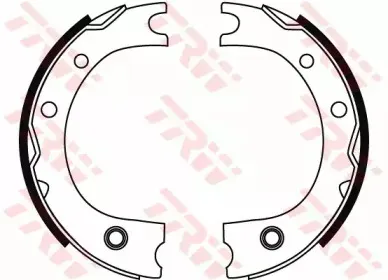 Колодки тормозные TRW купить