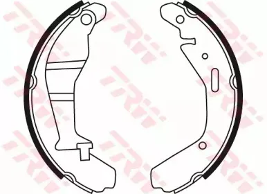 Комплект тормозных колодок TRW купить