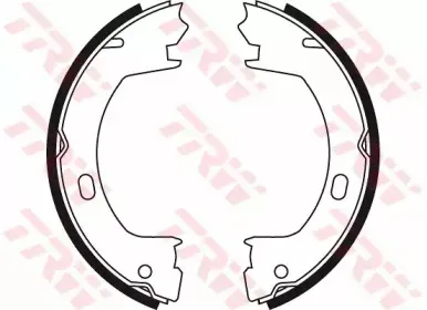 Комплект тормозных колодок, стояночная тормозная система TRW купить