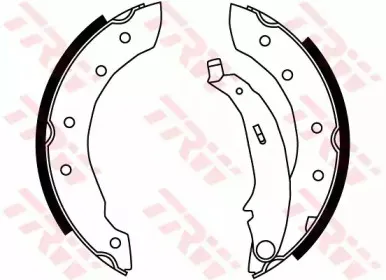 Комплект тормозных колодок TRW купить